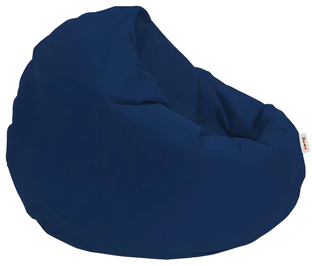 Градински пуф Iyzi 100 Cushion Pouf, цвят Тъмно син