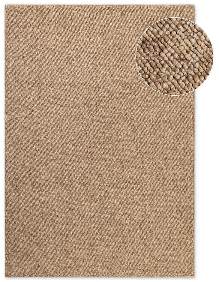 Светлокафяв килим подходящ за пране 240x340 cm Rocco Caramel – Elle Decoration