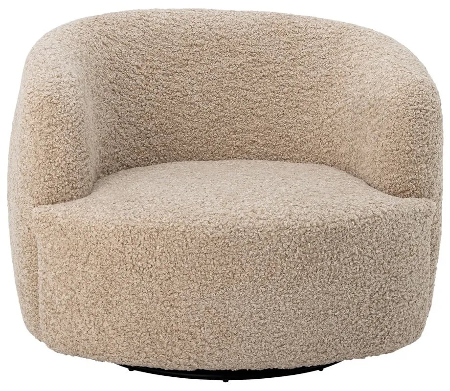 Бежово кресло от букле Bocca – Bloomingville