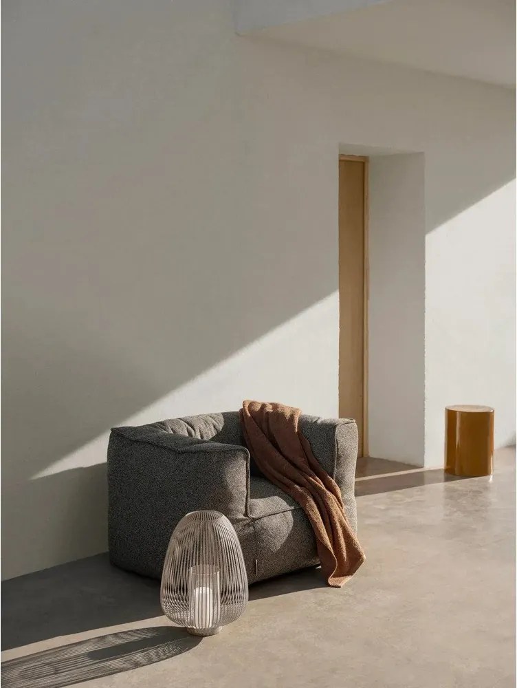 Кафяво-сив подплатен градински стол Grow – Blomus