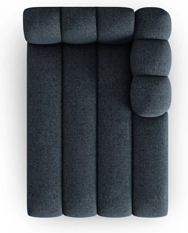 Синя лежанка (десен ъгъл) Lupine – Micadoni Home