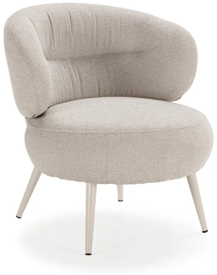 Бежово кресло Liva – MOME