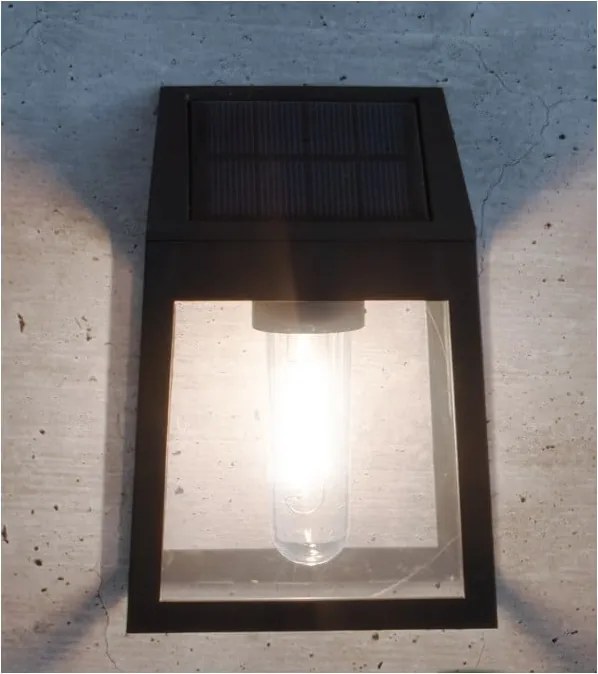 Външно осветително тяло със соларен панел (височина 14 cm) – Garden Pleasure