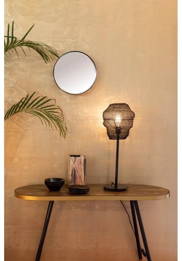 Черна настолна лампа Lena - White Label