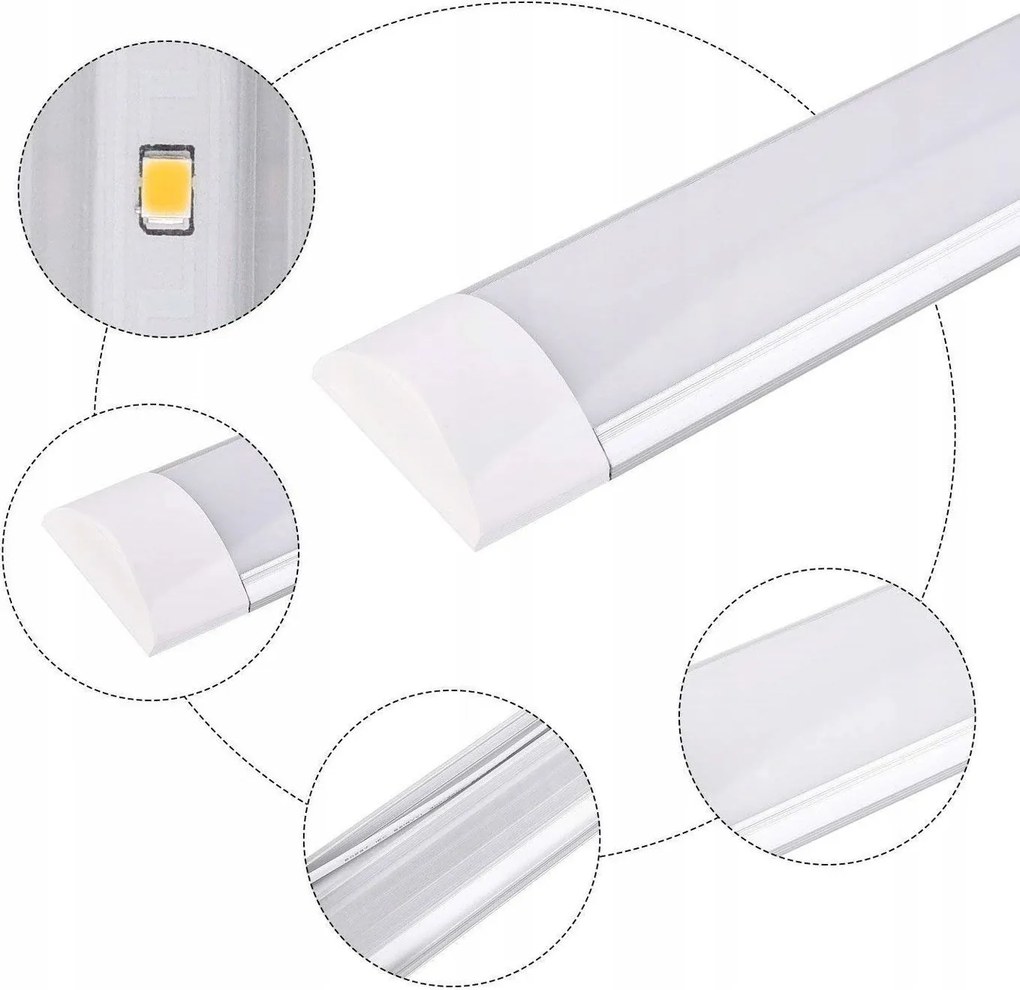 Panel LED 60cm Biały 18W