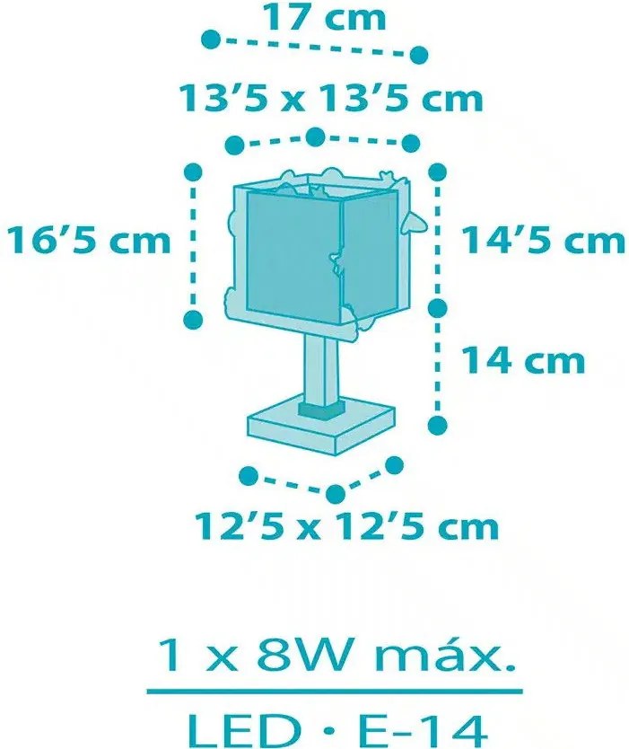 Лампа за четене Ango Rocket
