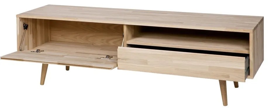 Масичка за телевизор от дъбова дървесина WOOOD Tygos