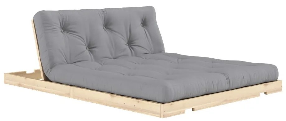 Сив сгъваем диван 145 cm Flip – Karup Design