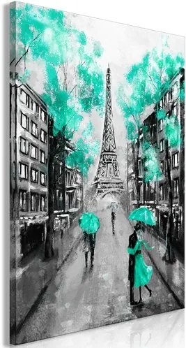 Маса - Paris Rendez-Vous (1 част) вертикално зелено - 40x60