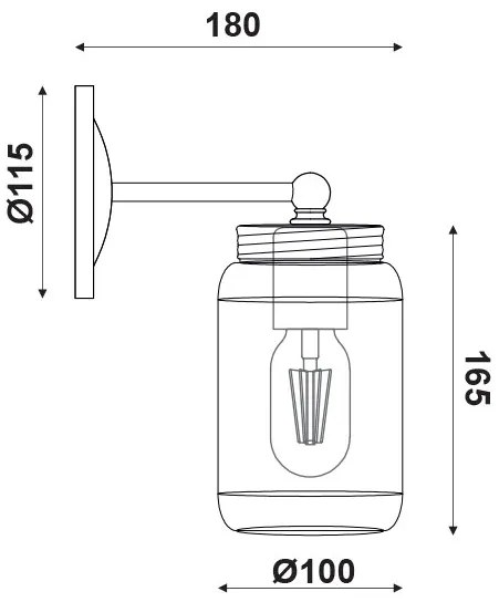 Аплик за стена Jam