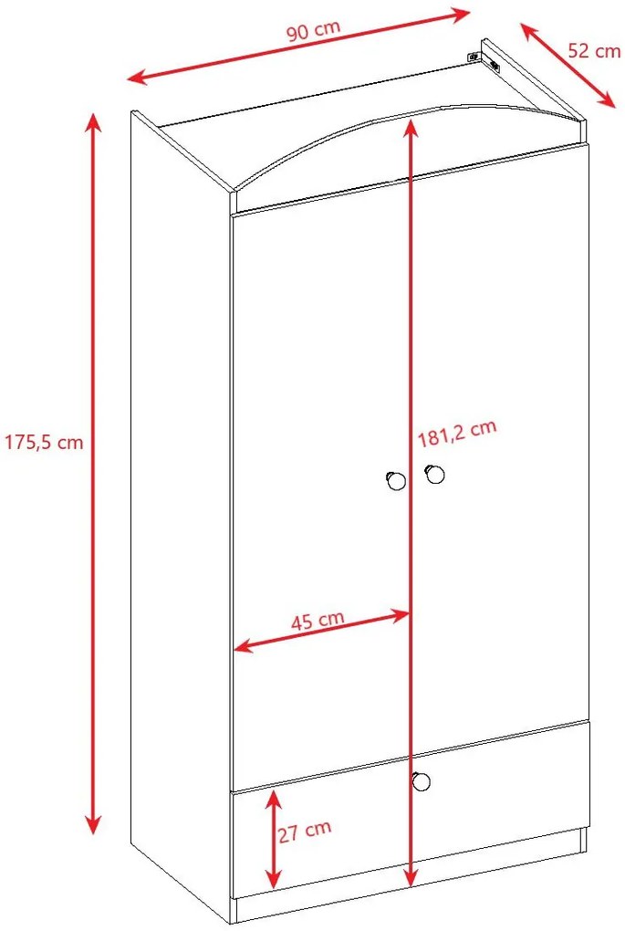 Гардероб Babydreams Cartoon-Leuko-Fire Brigade