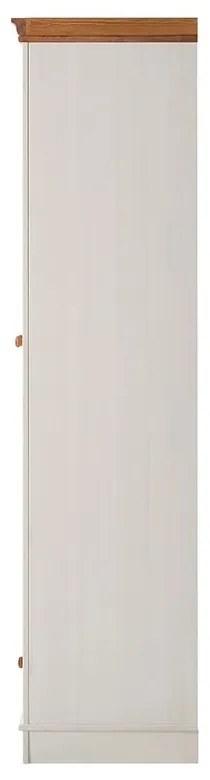 Бял гардероб от масивен бор 65x180 cm Anita – Støraa