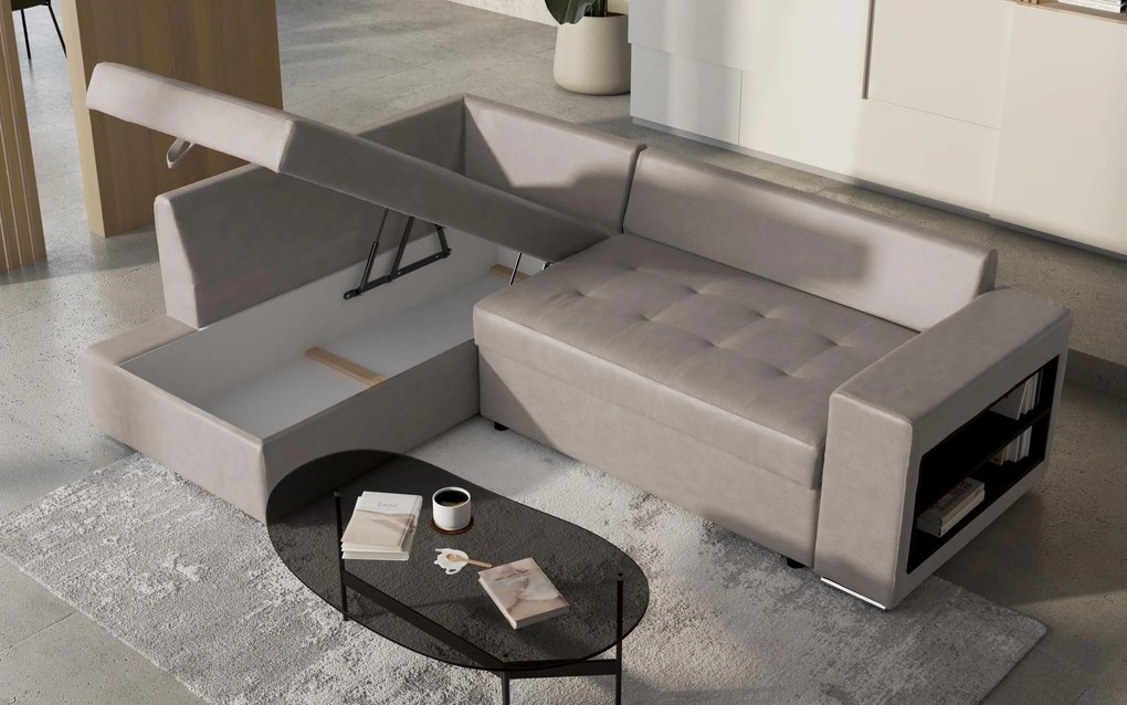 Разтегателен ъглов диван Толеро