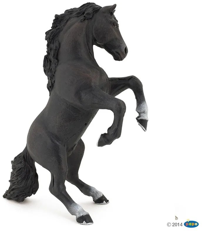 Papo - Фигурка Black Reared Up Horse 51522