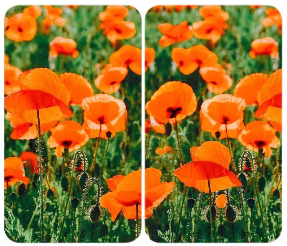 WENKO 2521434500-Покривна плоча - ЦВЕТЕ/РАСТЕНИЕ 30x52 см пъстроцветна