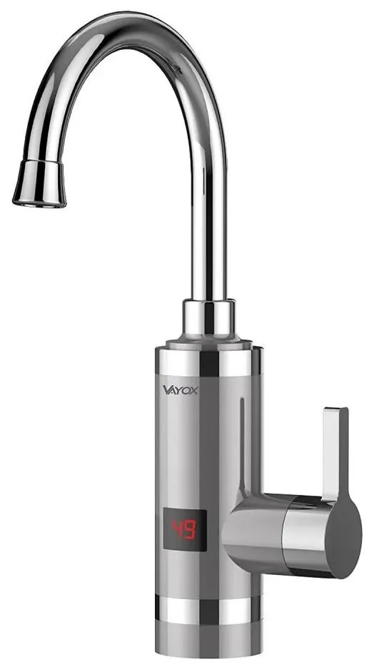 Проточен бойлер с LED дисплей 3000W/230V IPX4 неръждаем