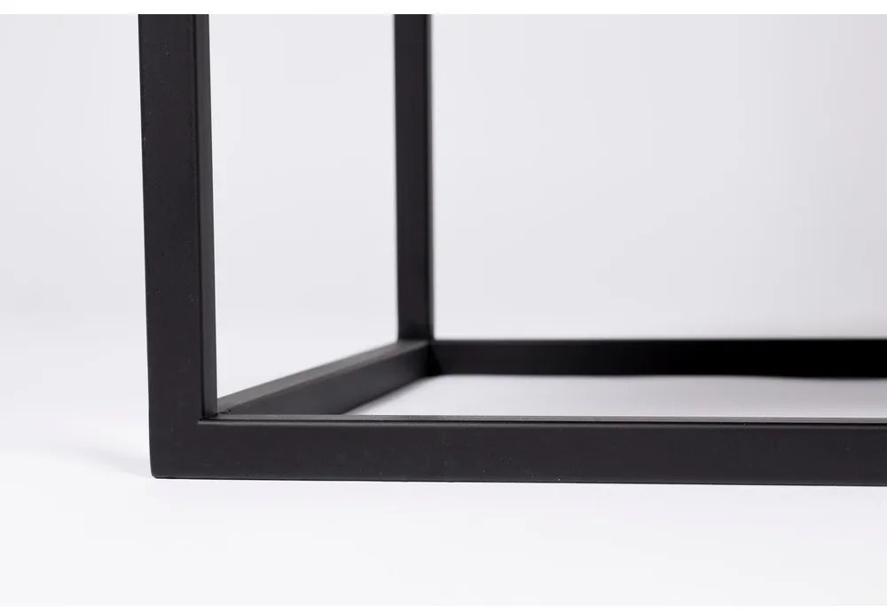 Черен ратанов шкаф 70x145 cm Guuji - White Label