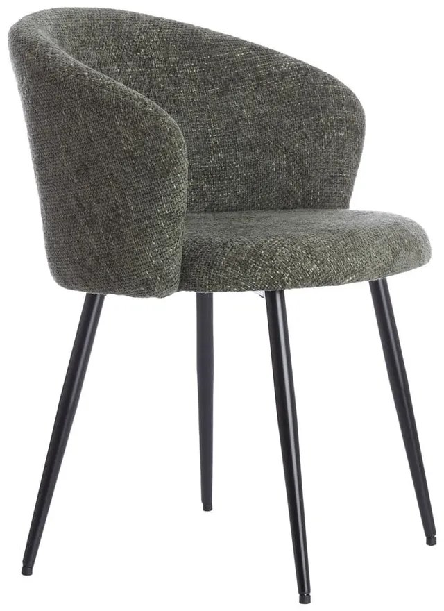 Метални трапезни столове в комплект 2 бр. в цвят каки Radaja – Light & Living