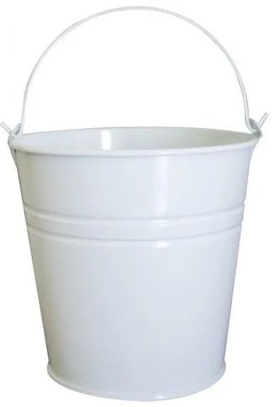 Feronya - Металнa кофичка бяла 12см-(5412 К)