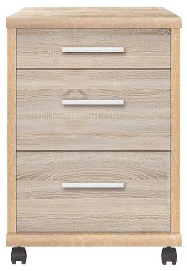 Контейнер Office Line Kon 3S - дъб сонома