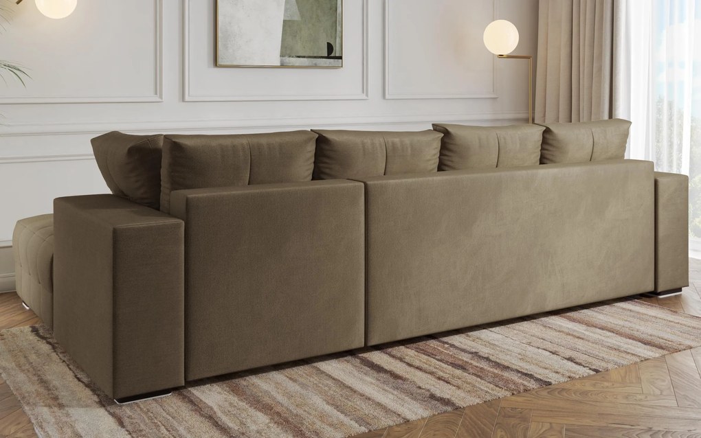 Разтегателен ъглов диван Никсън