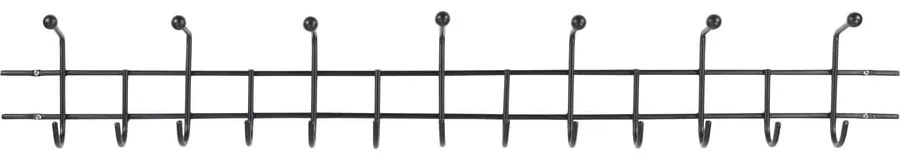 Черна метална стенна закачалка Barato - Spinder Design