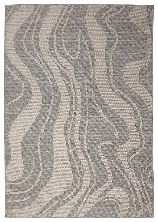 Сив килим подходящ за пране 120x165 cm Calder – Flair Rugs
