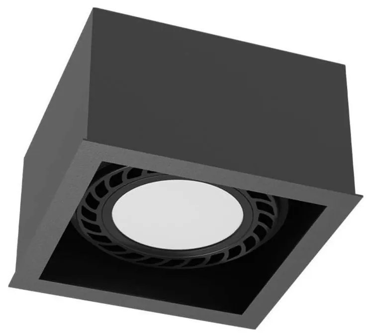 Brosline 1271 - Точково осветително тяло CAGE 1xGU10/18W/230V черно
