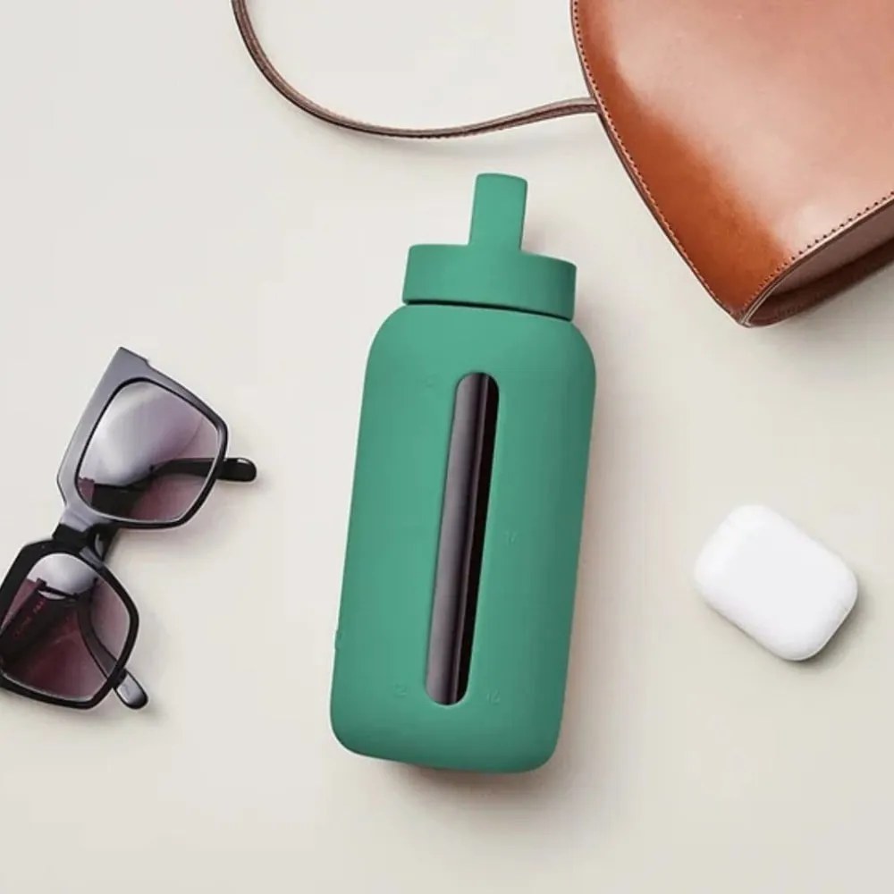 Зелена бутилка за пътуване 720 ml Frosted Green – Muuki