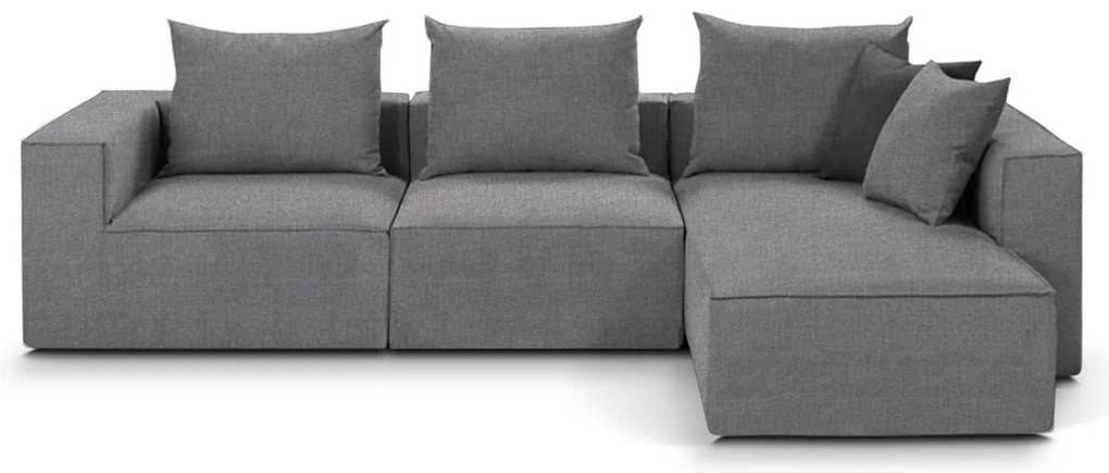 Декоративен възглавница-40 x 40 cm.-Gray light