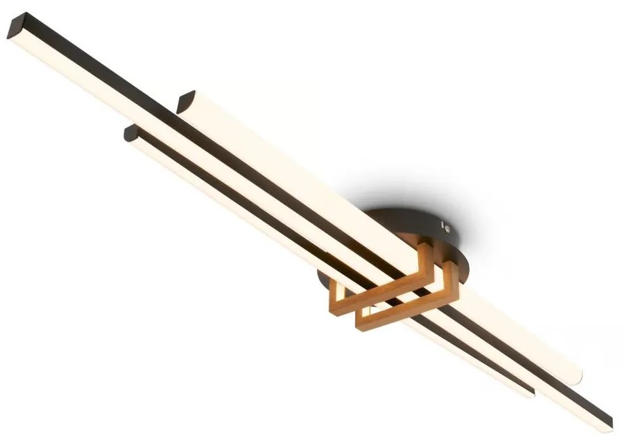 Brilo - LED таванно осветително тяло TINKA LED/30W/230V 3000K черно