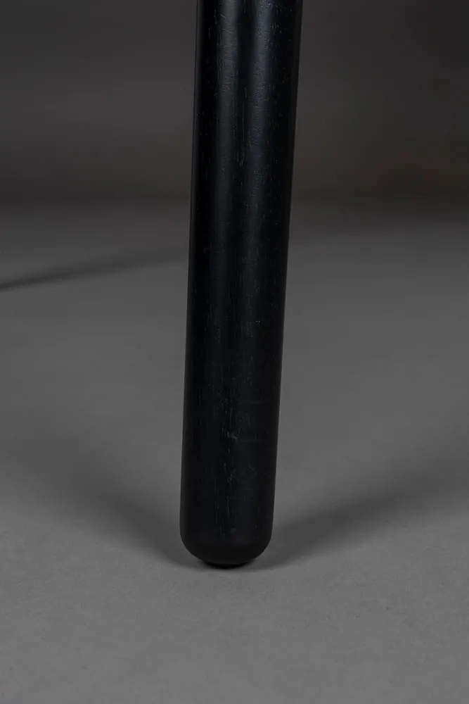 Кръгла маса за хранене с плот от орехово дърво ø 120 cm Clover - Dutchbone