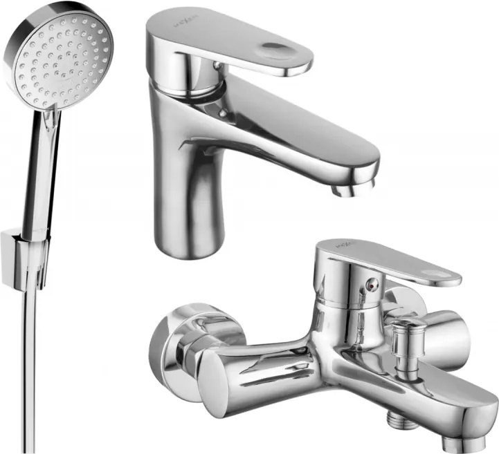 Mexen Kama Комплект за вана R75, хром - 72503R75-00