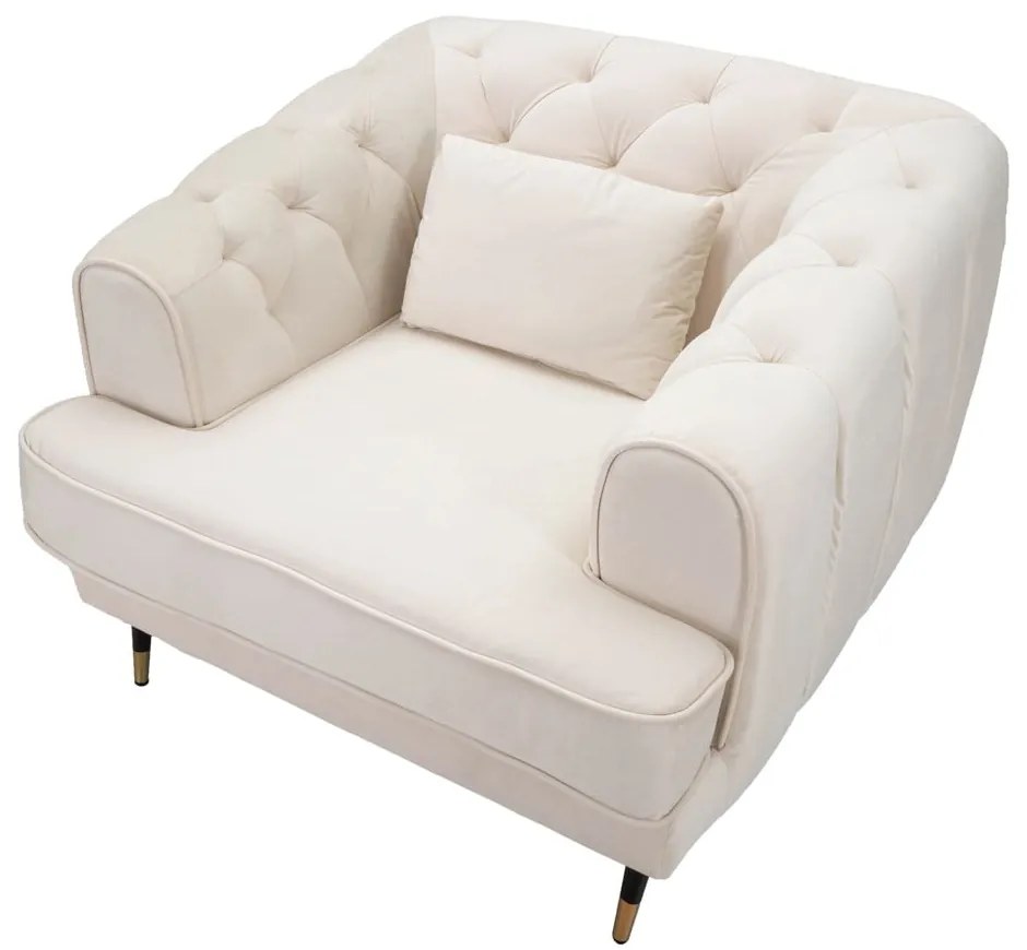 Кремав фотьойл Praga - Mauro Ferretti