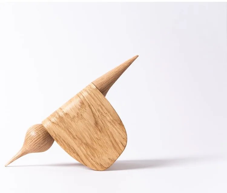 Статуя от дъбово дърво (височина 11,5 cm) Tica – Gazzda