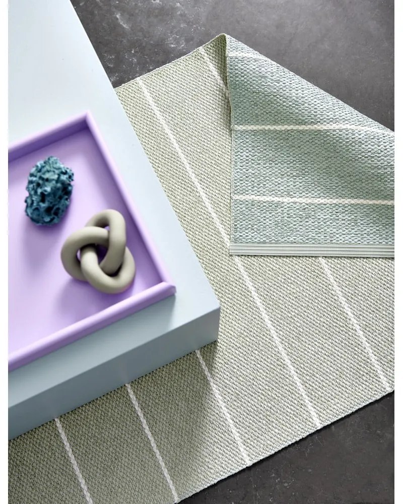 Светлозелена пътека за открито и закрито 70x180 cm Carl Sage – Pappelina