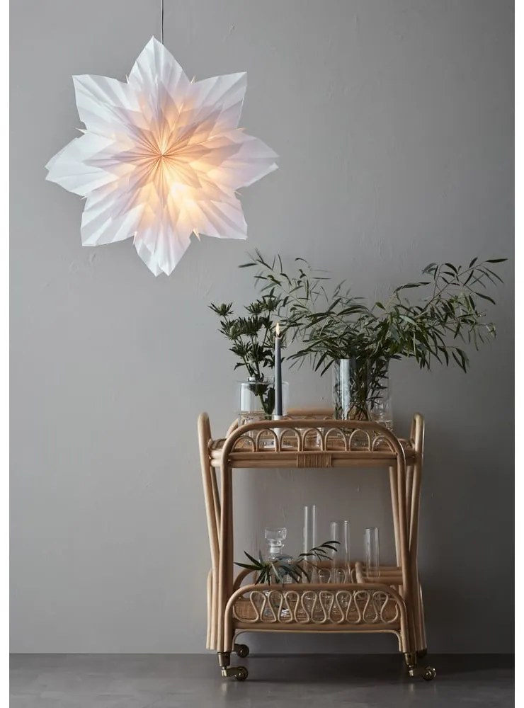 Бяла висяща коледна светлинна украса Neela – Markslöjd