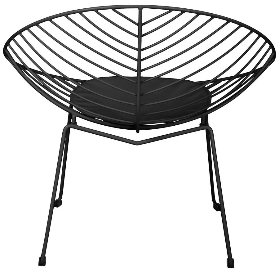 Комплект от 2 черни градински стола Coco - Bonami Selection