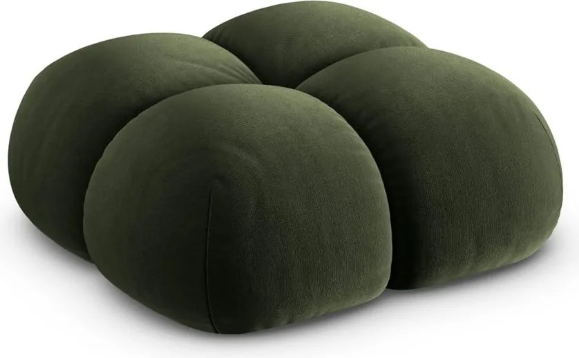 Зелена кадифена табуретка Loretto – Cosmopolitan Design