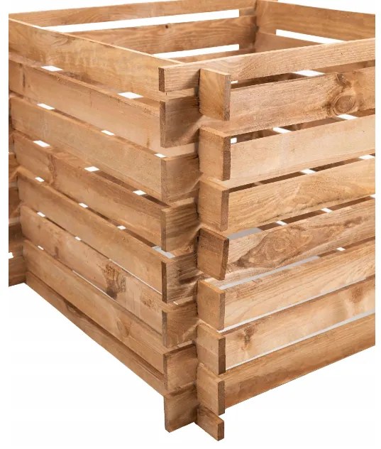 Градински дървен компостер 640L