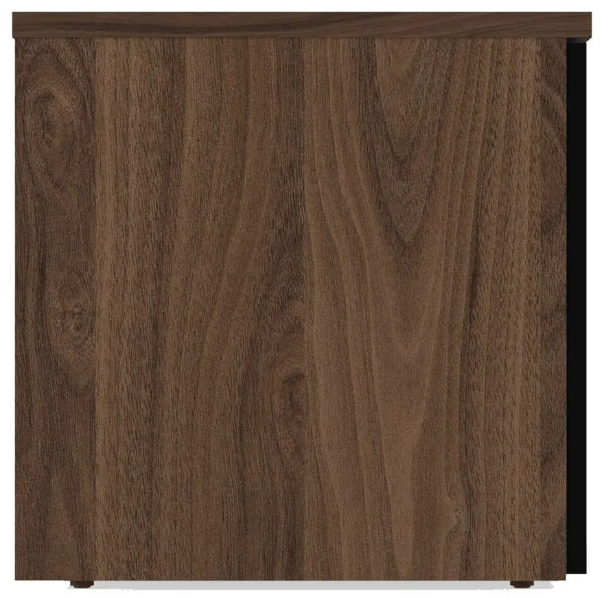 Черна маса за телевизор от орех 190x45 cm Albi - TemaHome