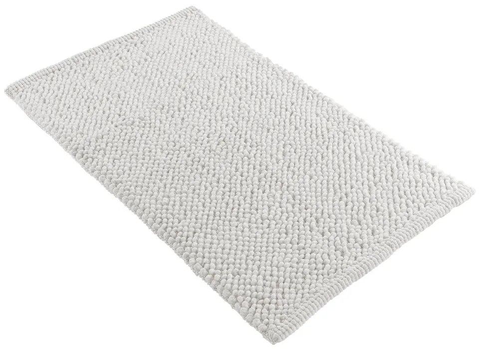 Бял килим за баня 50x80 cm Yanis – douceur d'intérieur