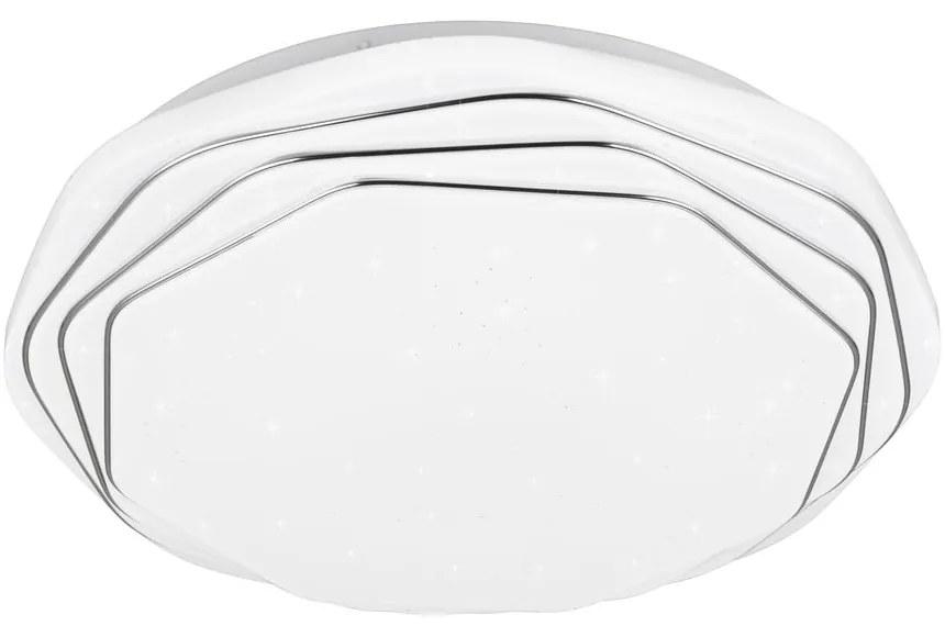 Бяло LED осветително тяло за таван ø 38 cm Dizzy – Trio