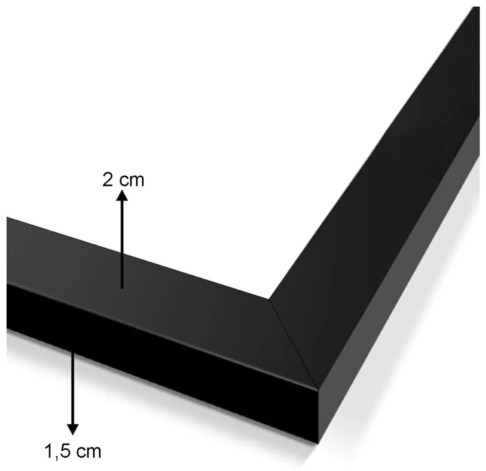Картини в комплект 4 бр. 34x44 cm – Wallity