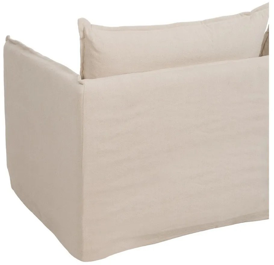 Кремав ленен диван 180 cm – Ixia