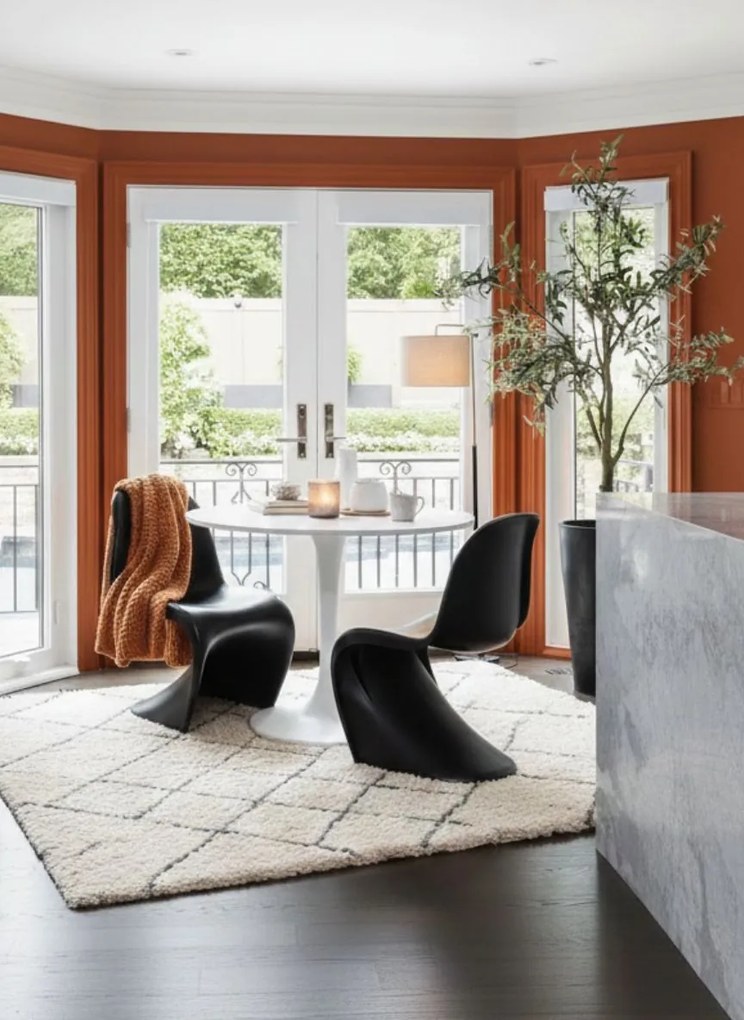 Кухненски стол Maggy-черен (4) парчета