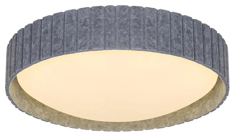 Nordlux - Плафон CORATO 3xE14/15W/230V Ø 42 см, сив