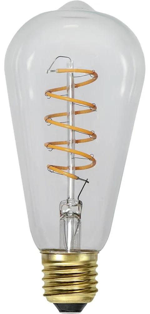 Топла LED крушка с димируема жичка E27, 4 W Spiral Filament - Star Trading