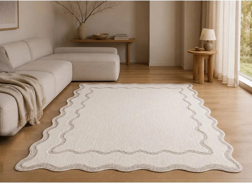 Кремав килим 160x230 cm Dolce – ESTE