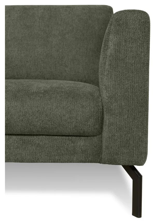 Тъмнозелен диван 165 cm Gomero – Scandic